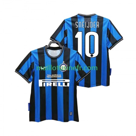 Maillot de Foot Inter Milan SNEIJDER 10 2009 2010 Domicile Retro Maillot de Foot Inter Milan SNEIJDER 10 2009 2010 Domicile Retro